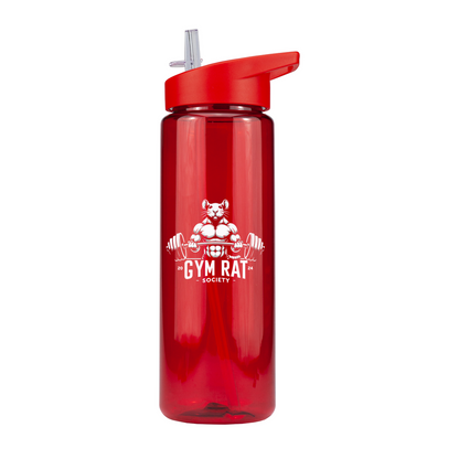 Gym Rat - Coloured Sports Bottle - 750ml - Design One