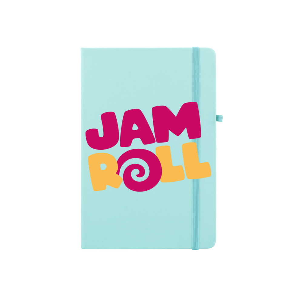 Jamroll - Coloured Soft Feel A5 Notebook