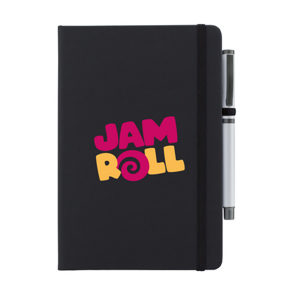 Jamroll - Pen & Notebook Set: Soft Feel A5 Notebook with Pen