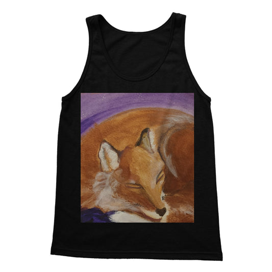Sleepy Fox Softstyle Tank Top