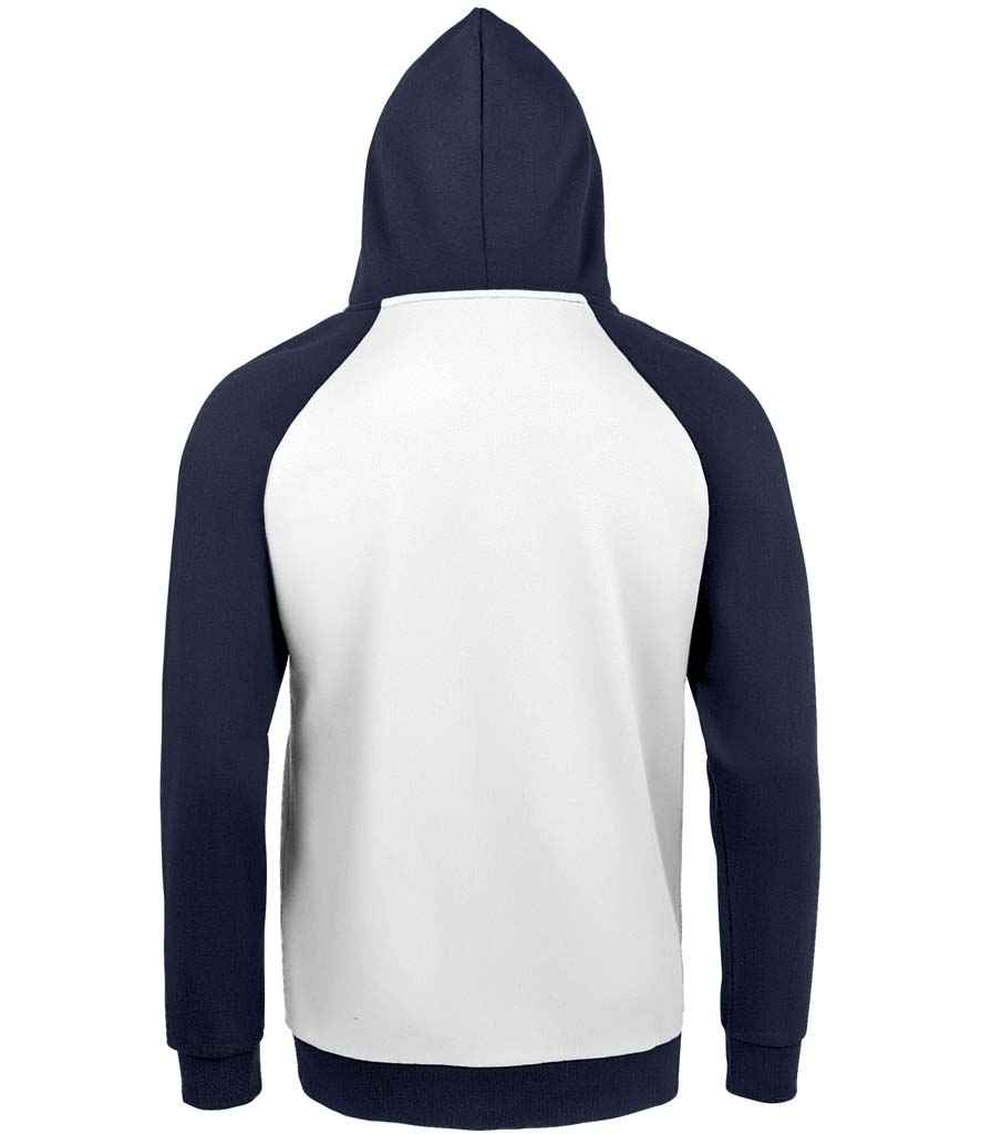 02998 White/French Navy Back