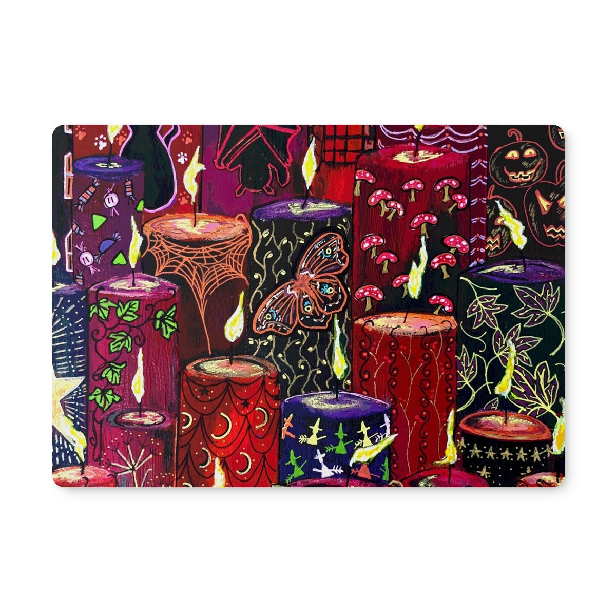 Halloween Candles Placemat