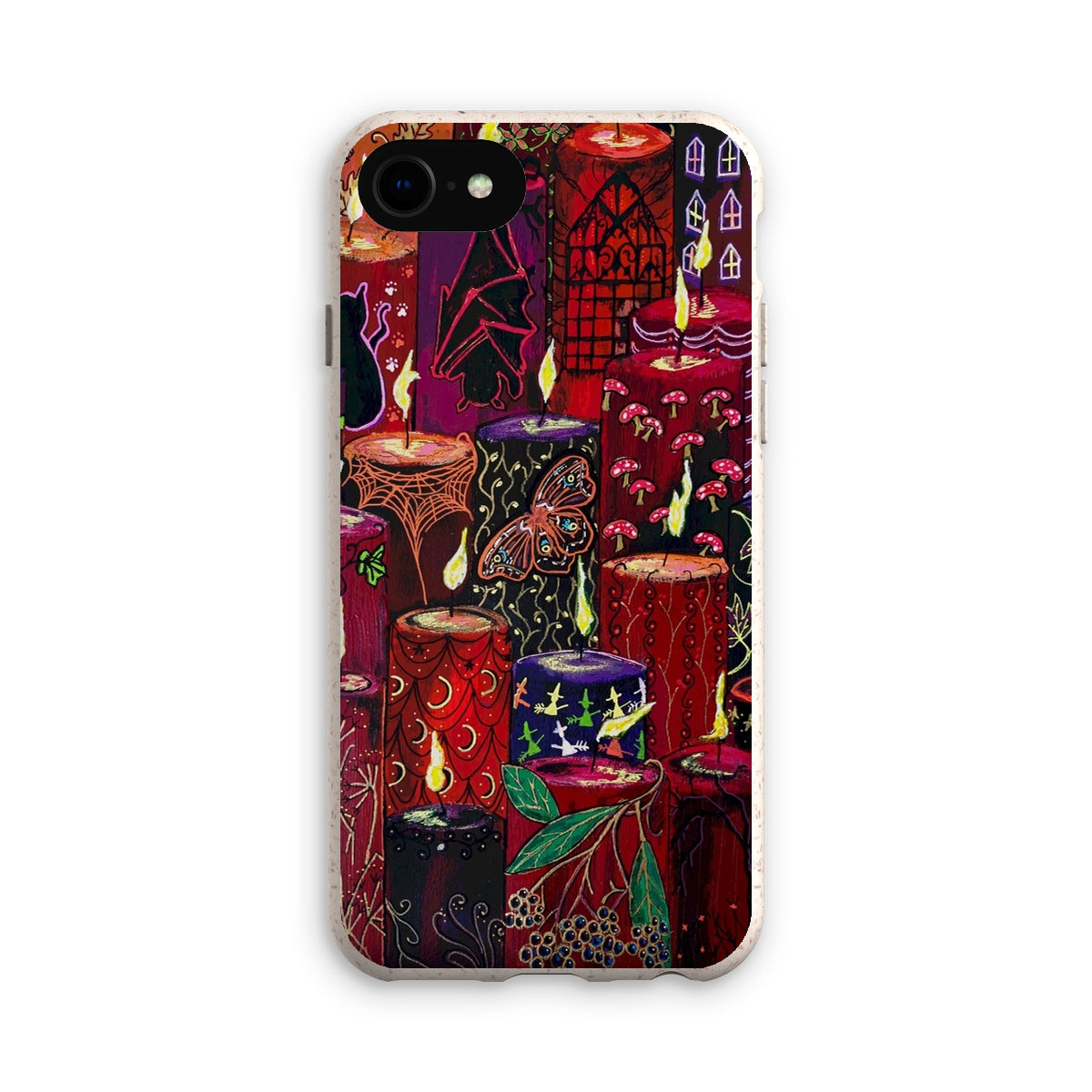 Halloween Candles Eco Phone Case