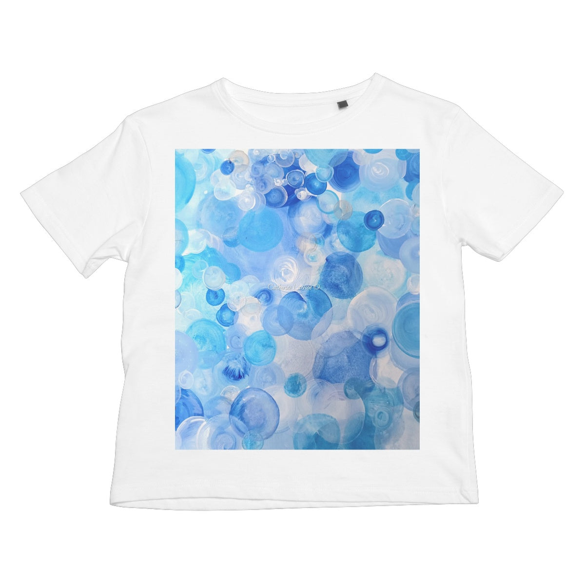 Blue Circles Kids T-Shirt