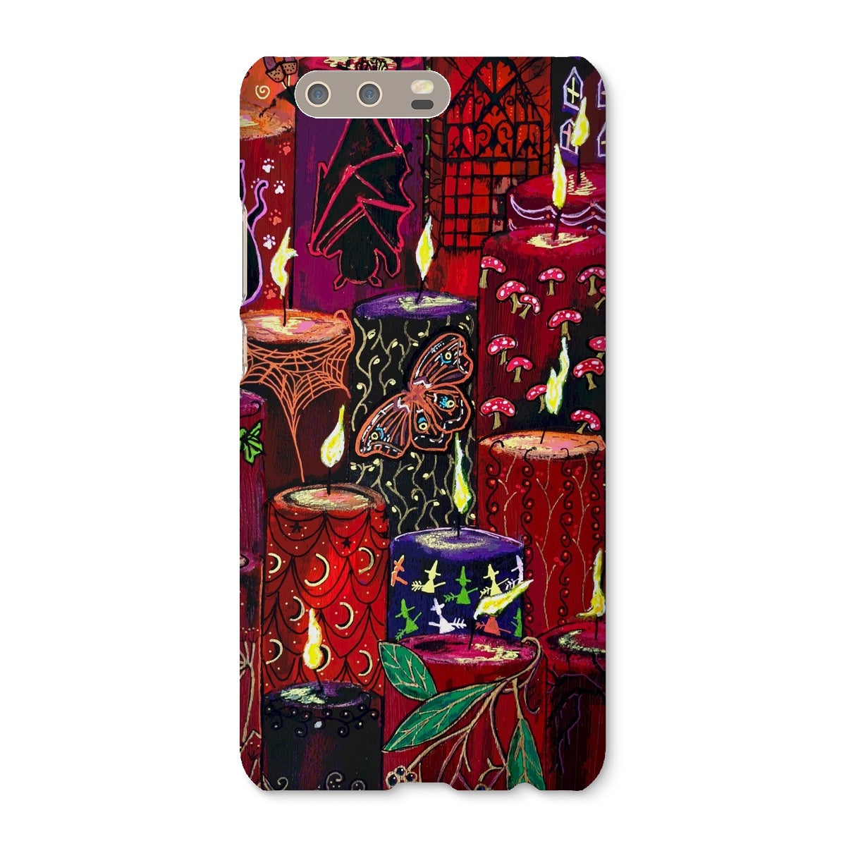 Halloween Candles Snap Phone Case