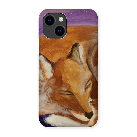 Sleepy Fox Snap Phone Case
