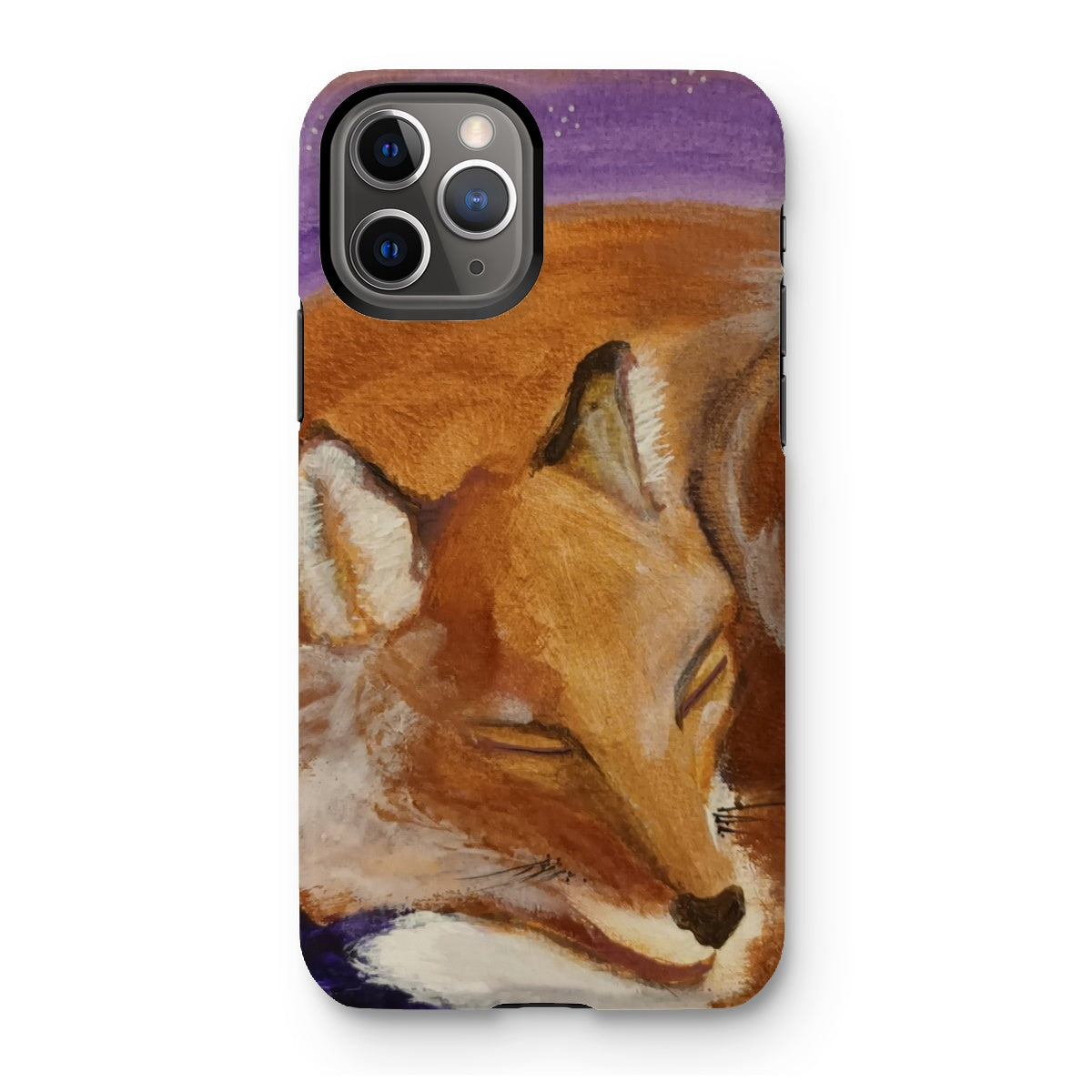 Sleepy Fox Tough Phone Case