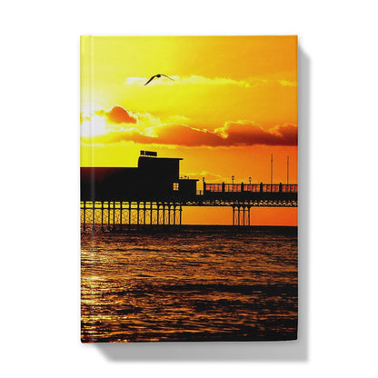 Worthing Pier Perfect Sunset Hardback Journal