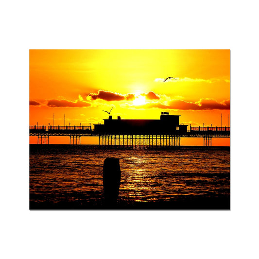 Worthing Pier Perfect Sunset C-Type Print