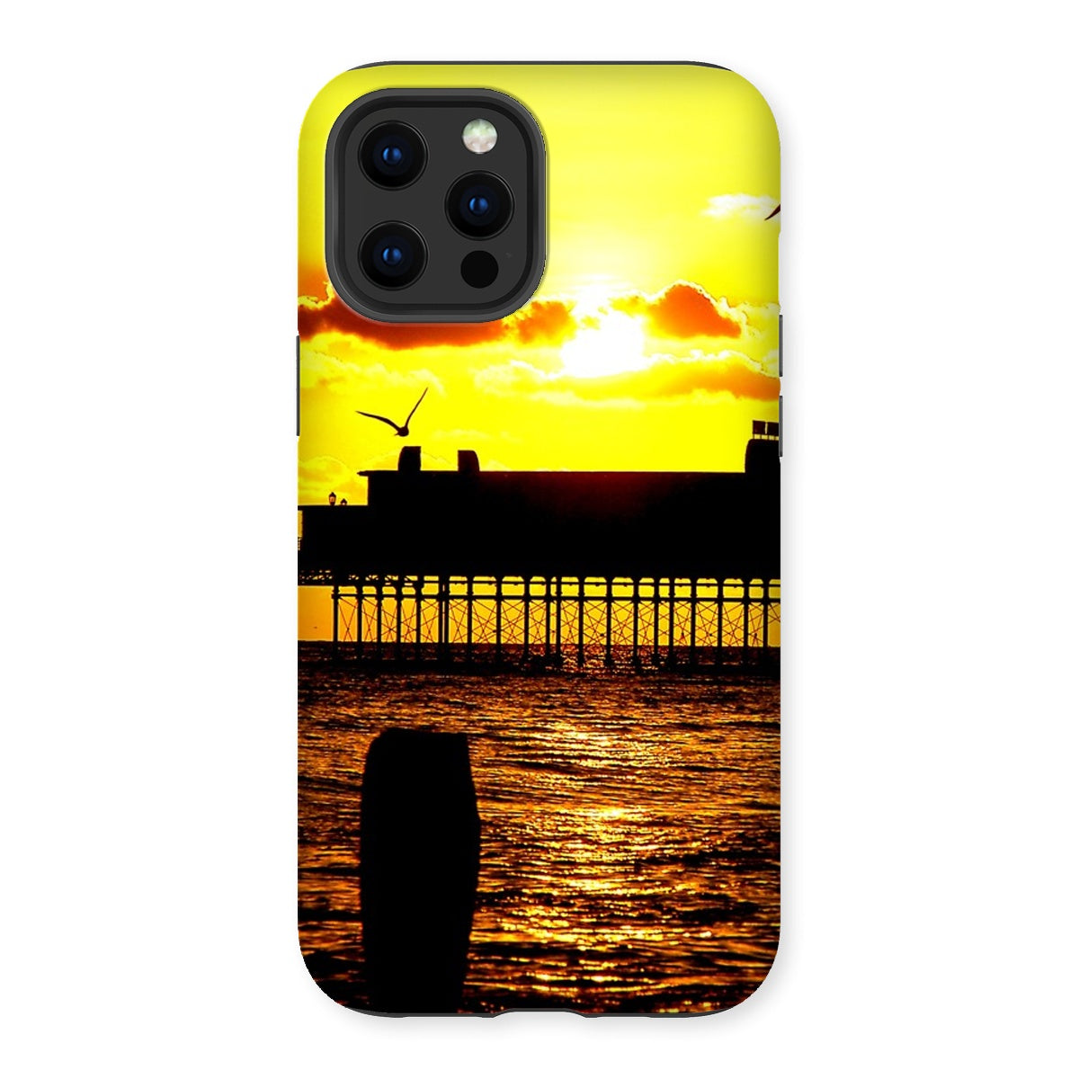 Worthing Pier Perfect Sunset by David Sawyer Tough Phone Case