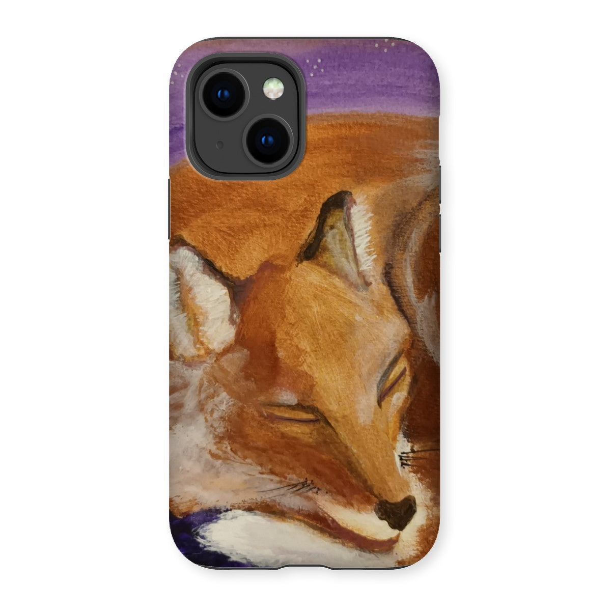 Sleepy Fox Tough Phone Case