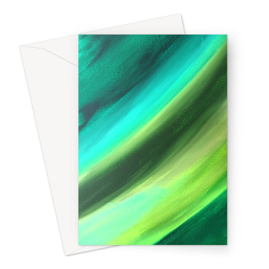 Green Greeting Card