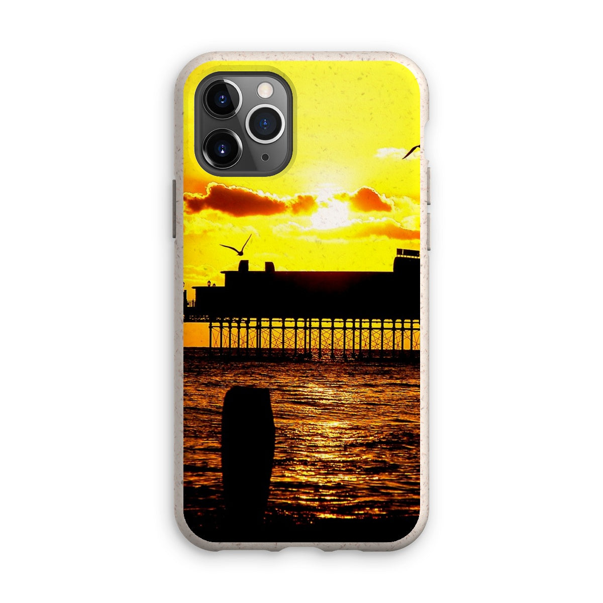 Worthing Pier Perfect Sunset by David Sawyer Eco Phone Case