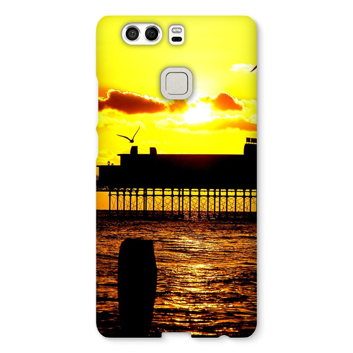 Worthing Pier Perfect Sunset by David Sawyer Snap Phone Case