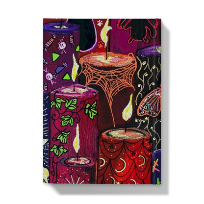 Halloween Candles Hardback Journal