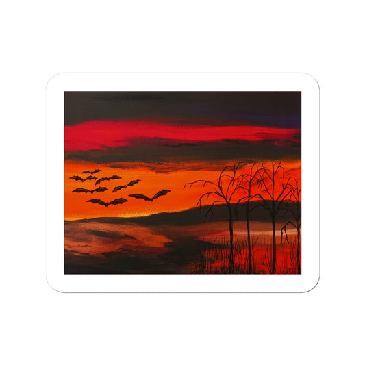 Flying Home Sticker