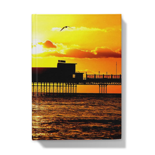 Worthing Pier Perfect Sunset Hardback Journal
