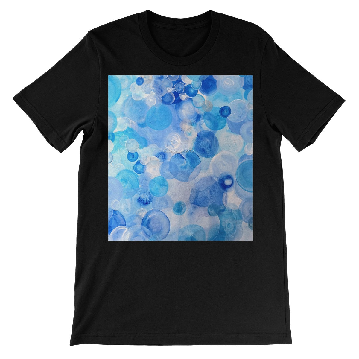 Blue Circles Unisex Short Sleeve T-Shirt