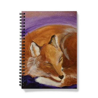 Sleepy Fox Notebook