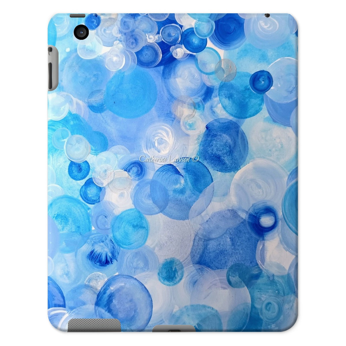 Blue Circles Tablet Cases