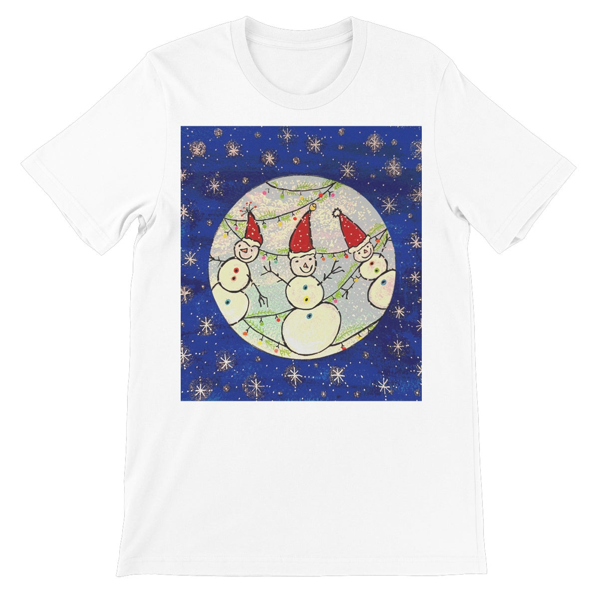 Snowmen Unisex Short Sleeve T-Shirt