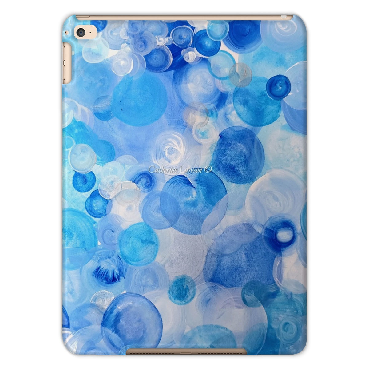 Blue Circles Tablet Cases