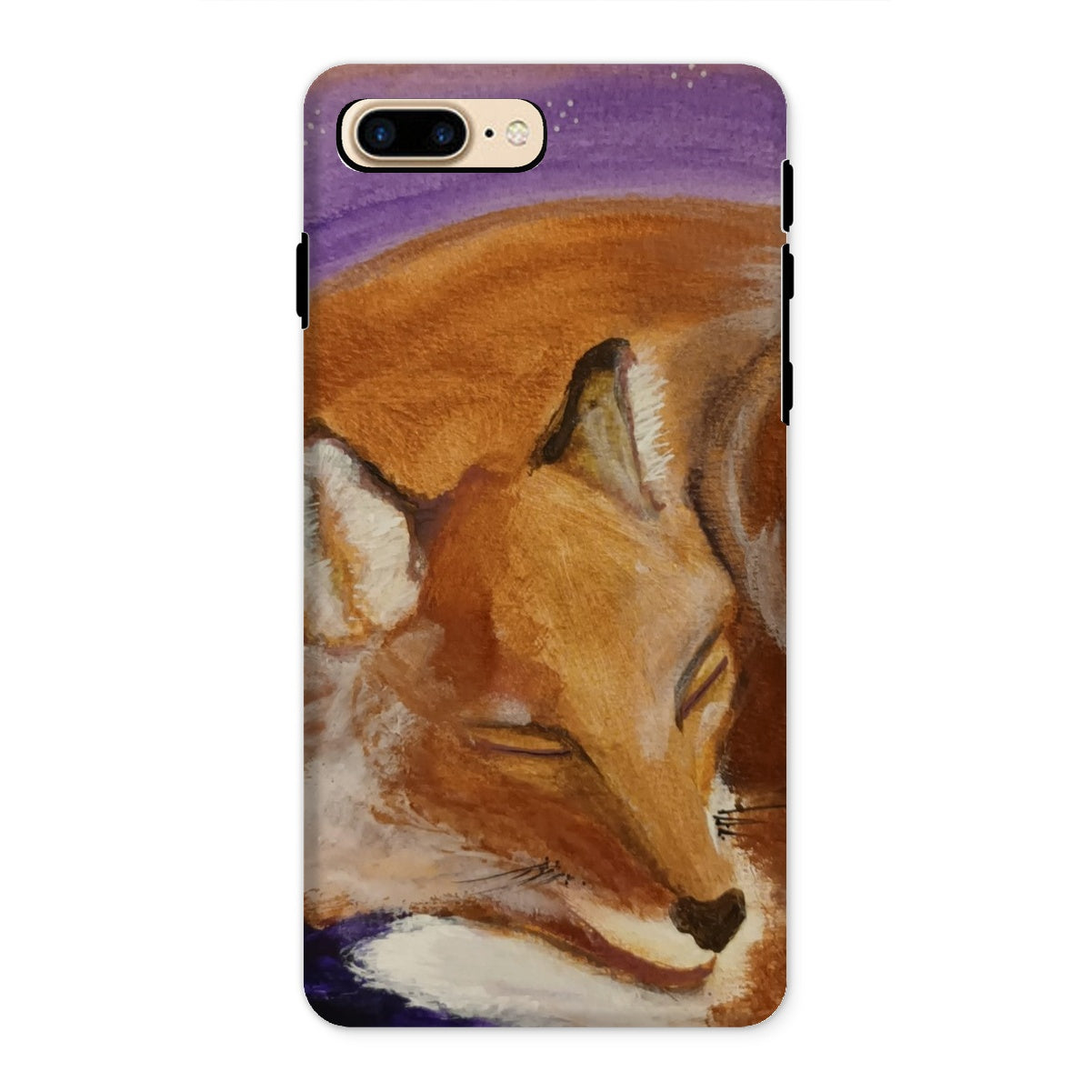 Sleepy Fox Tough Phone Case