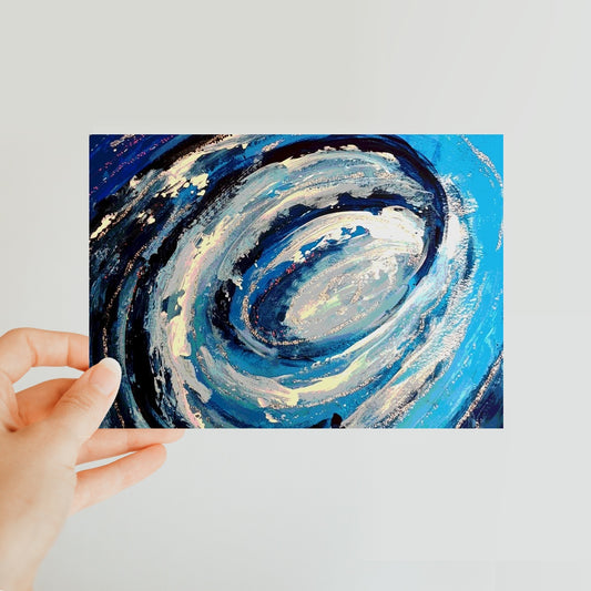 Spinning Classic Postcard