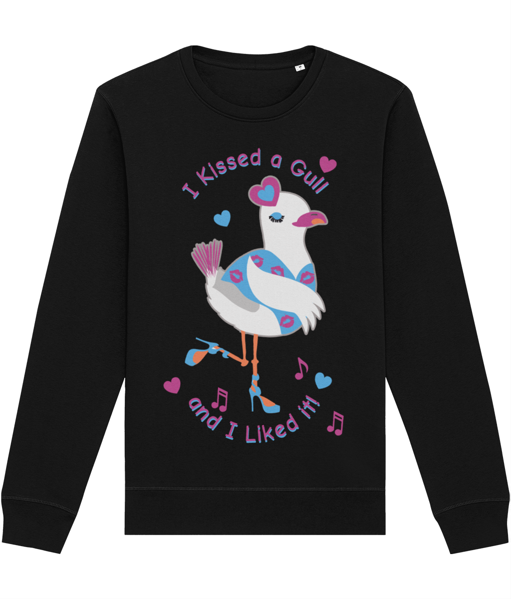 Rebel Seagull - I Kissed A Gull - Sweatshirt