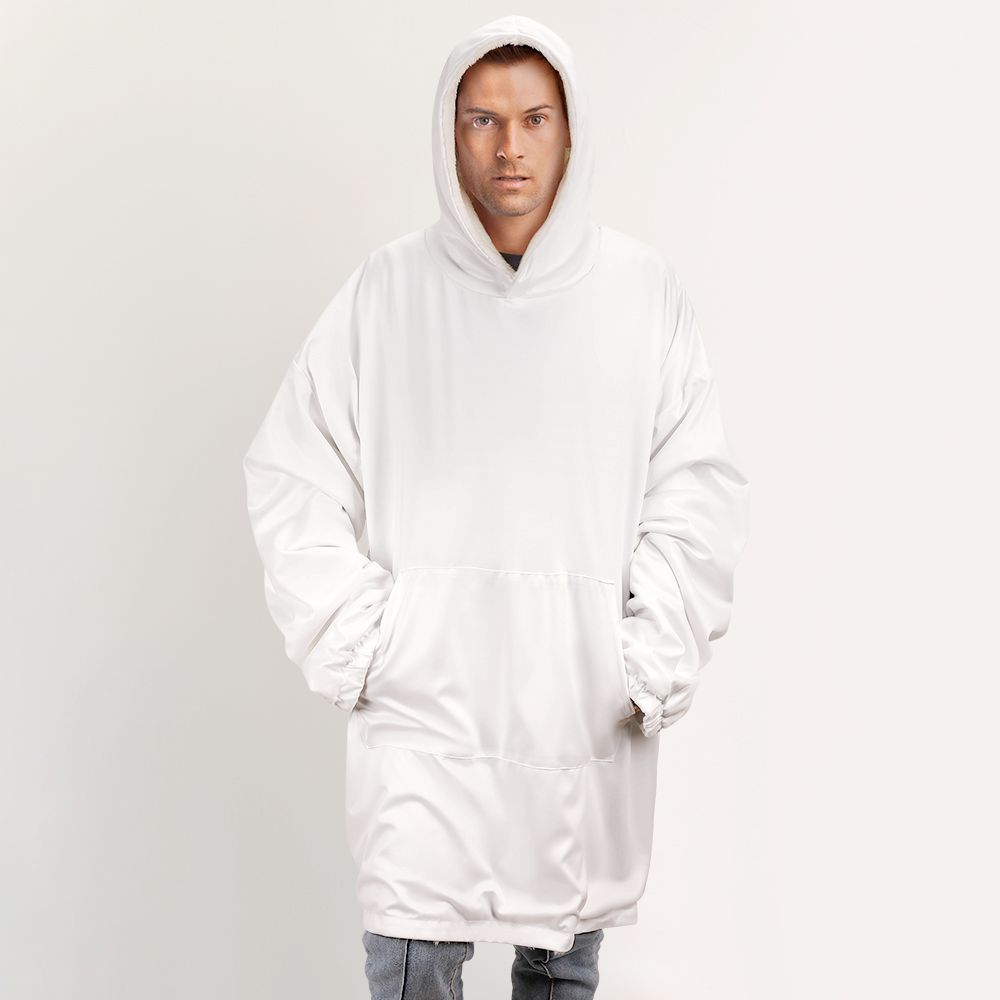 Men's Adult Hooded Blanket Shirt - Design your own