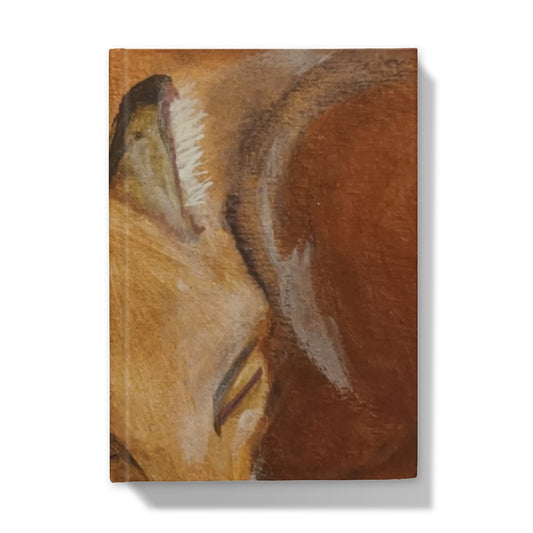 Sleepy Fox Hardback Journal