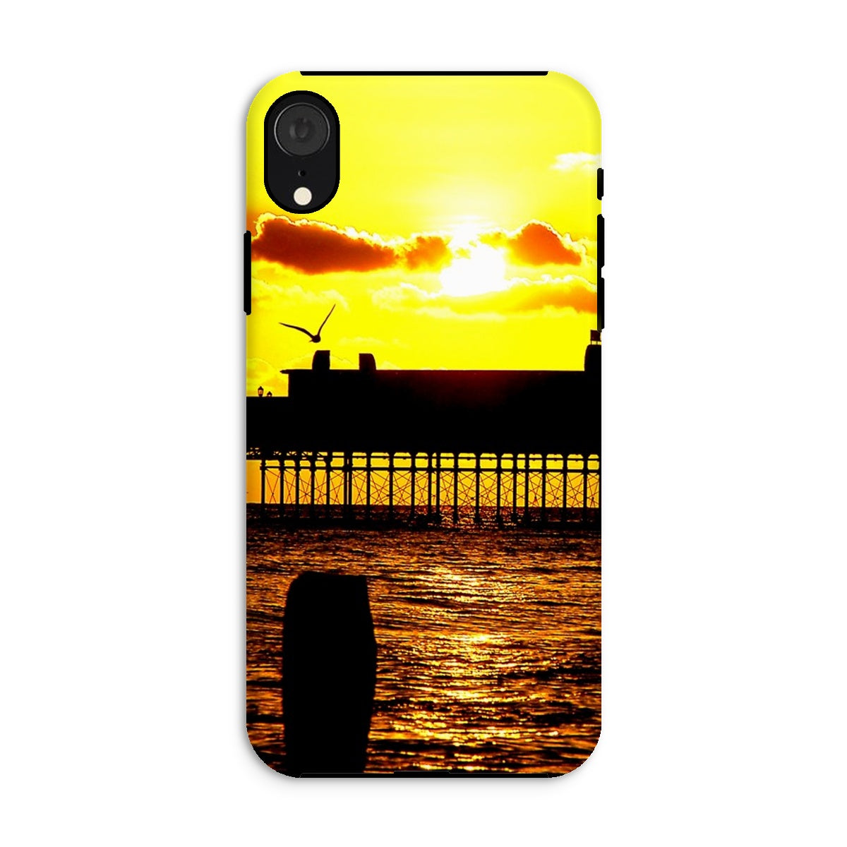 Worthing Pier Perfect Sunset by David Sawyer Tough Phone Case