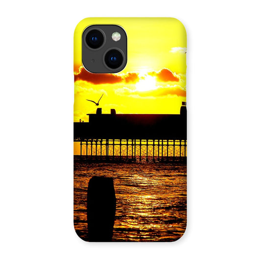 Worthing Pier Perfect Sunset by David Sawyer Snap Phone Case