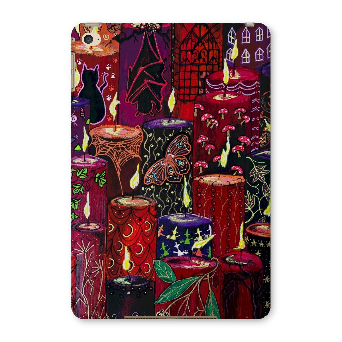 Halloween Candles Tablet Cases