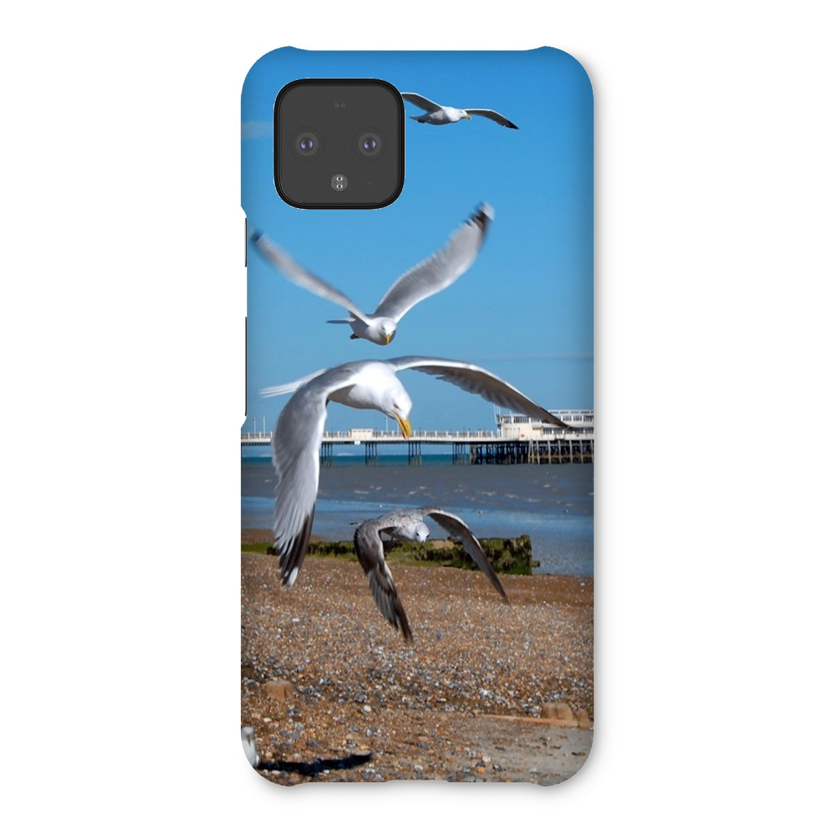 Worthing Pier From The West By David Sawyer Snap Phone Case