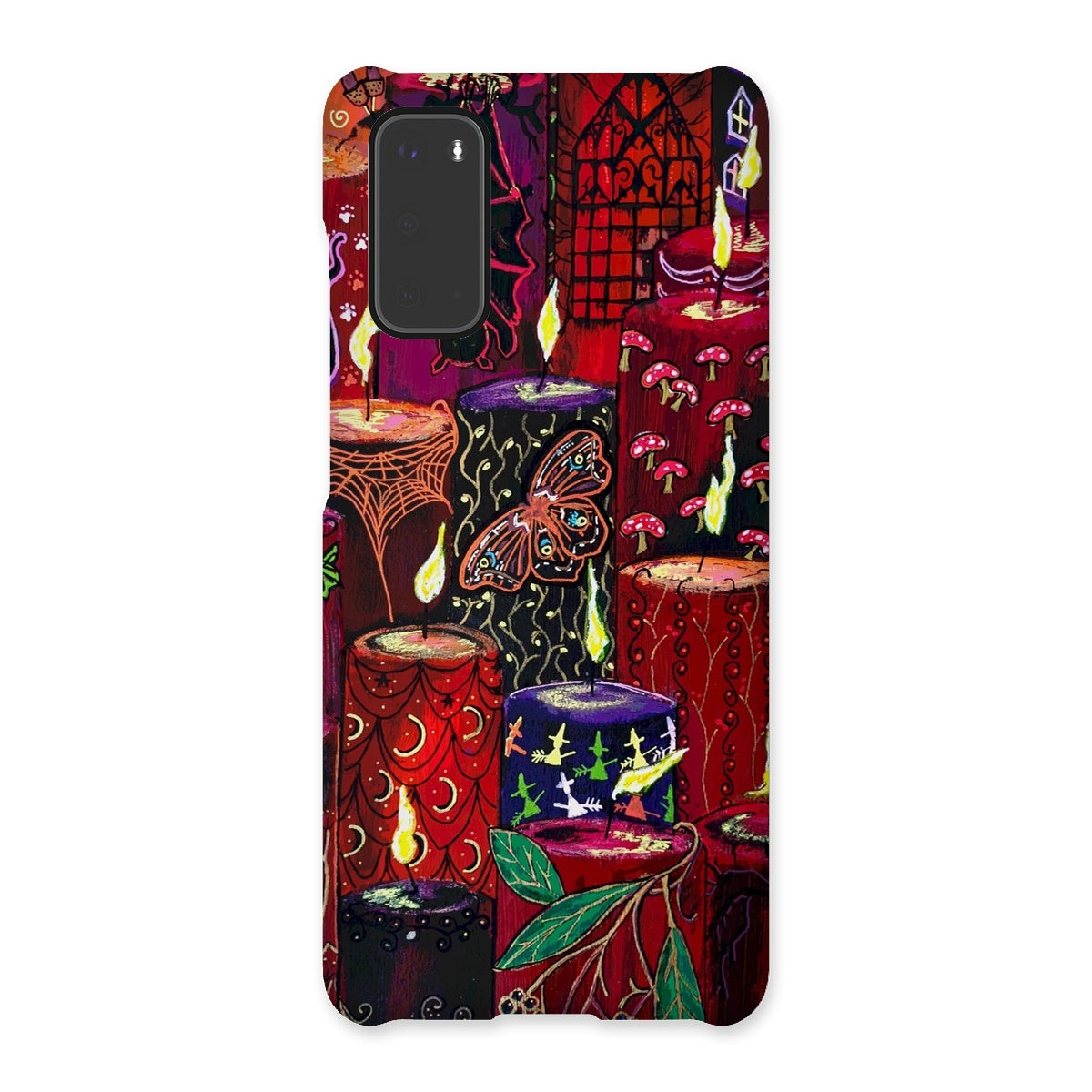 Halloween Candles Snap Phone Case