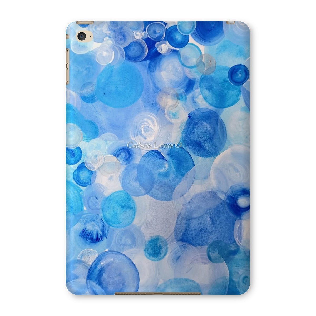 Blue Circles Tablet Cases