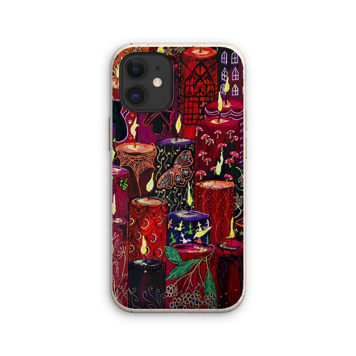 Halloween Candles Eco Phone Case