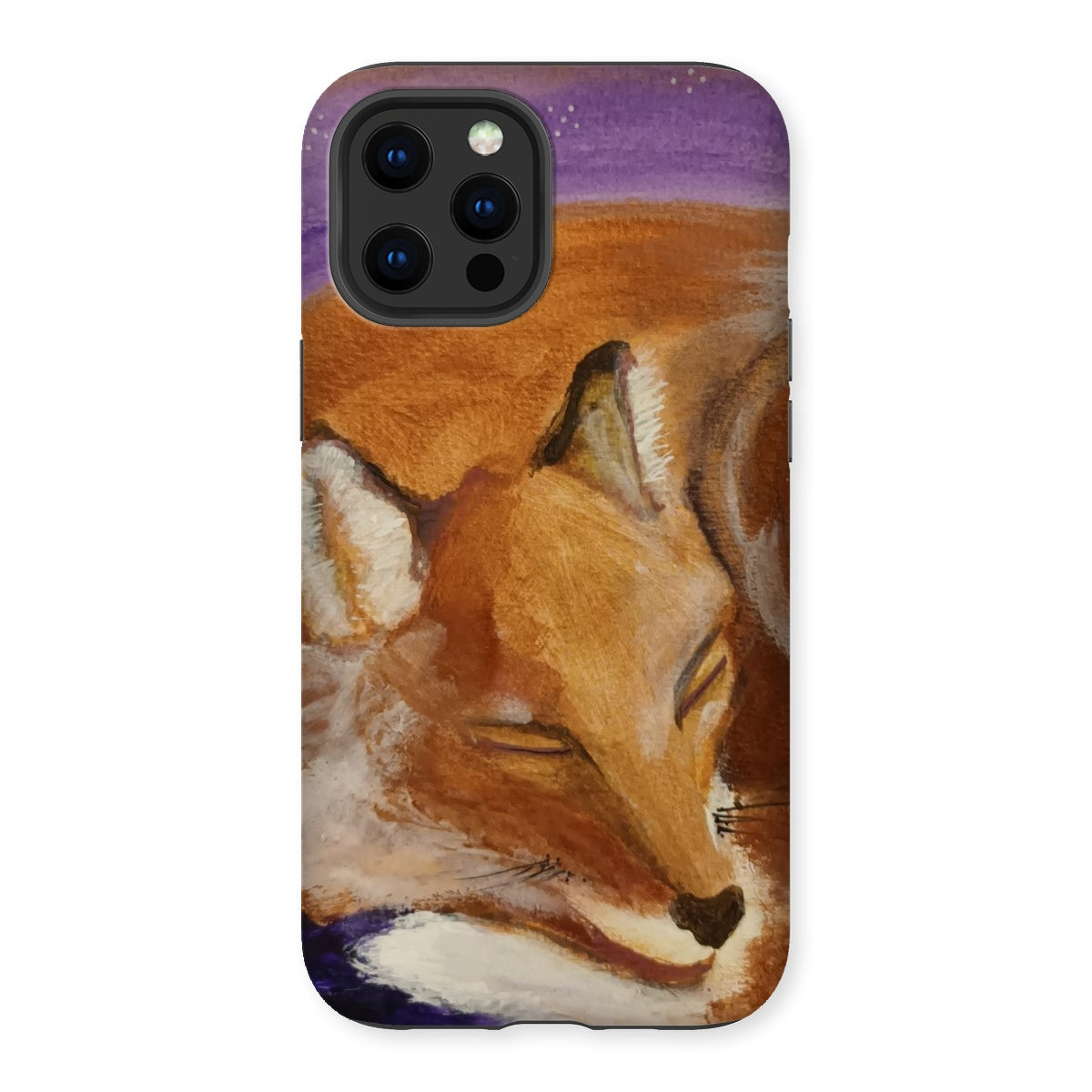 Sleepy Fox Tough Phone Case