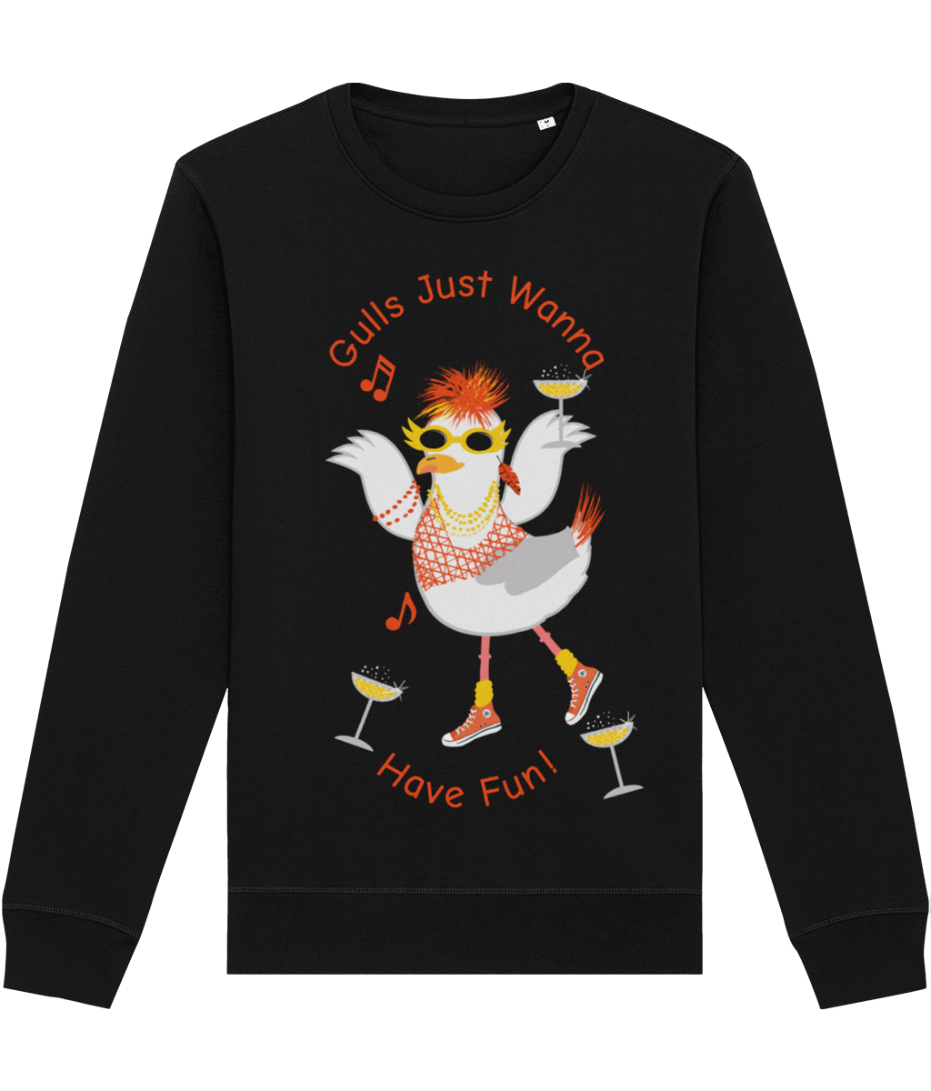 Rebel Seagull - Gulls Just Wanna - Sweatshirt