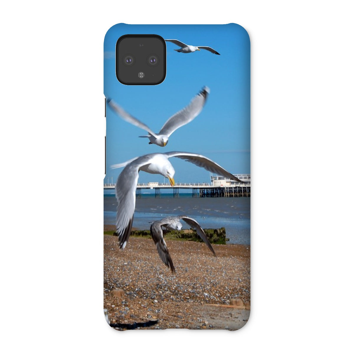 Worthing Pier From The West By David Sawyer Snap Phone Case