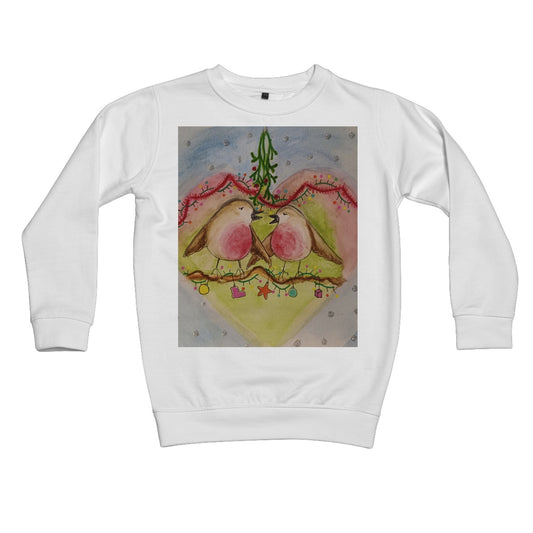 Love Is In The Air Kids Sweatshirt