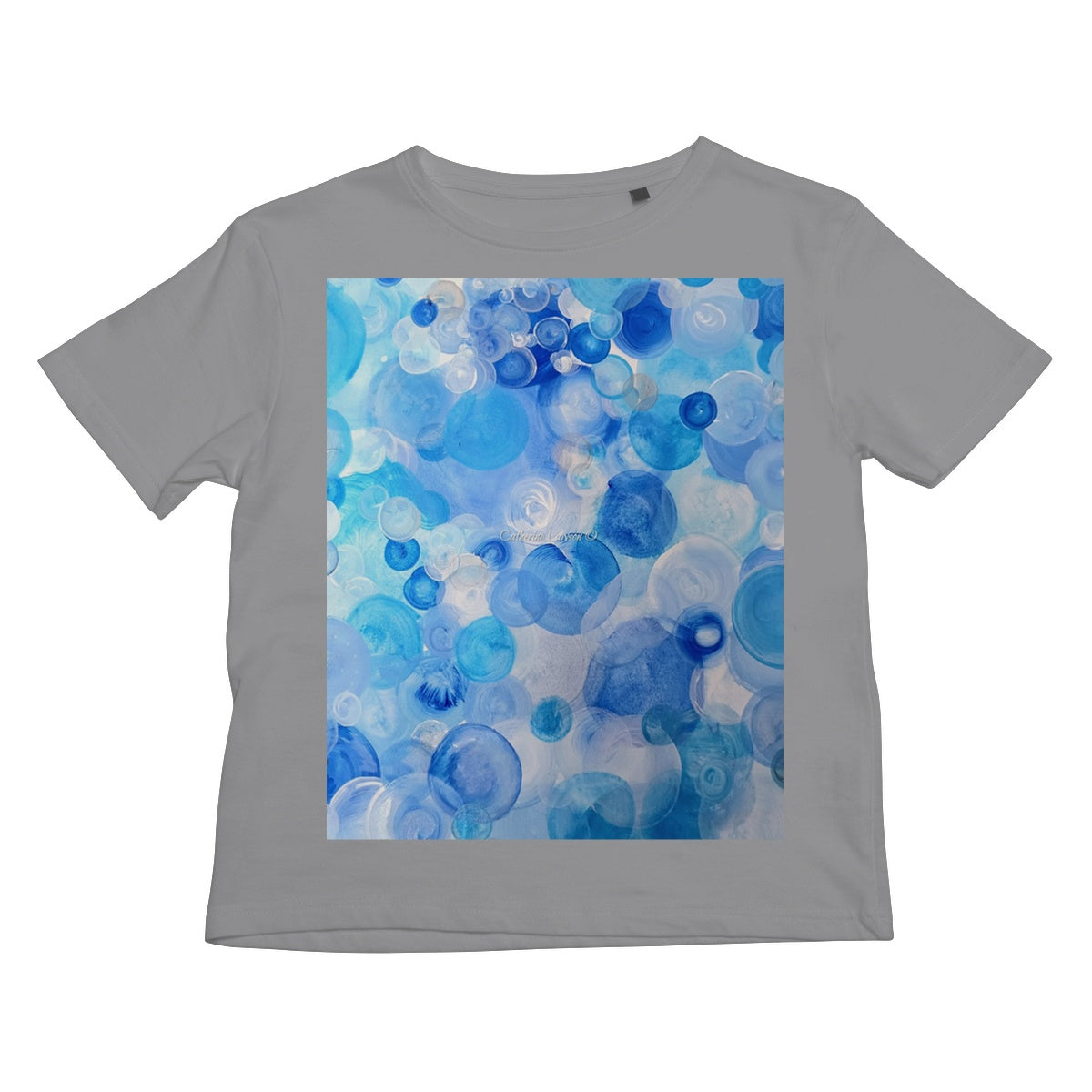 Blue Circles Kids T-Shirt