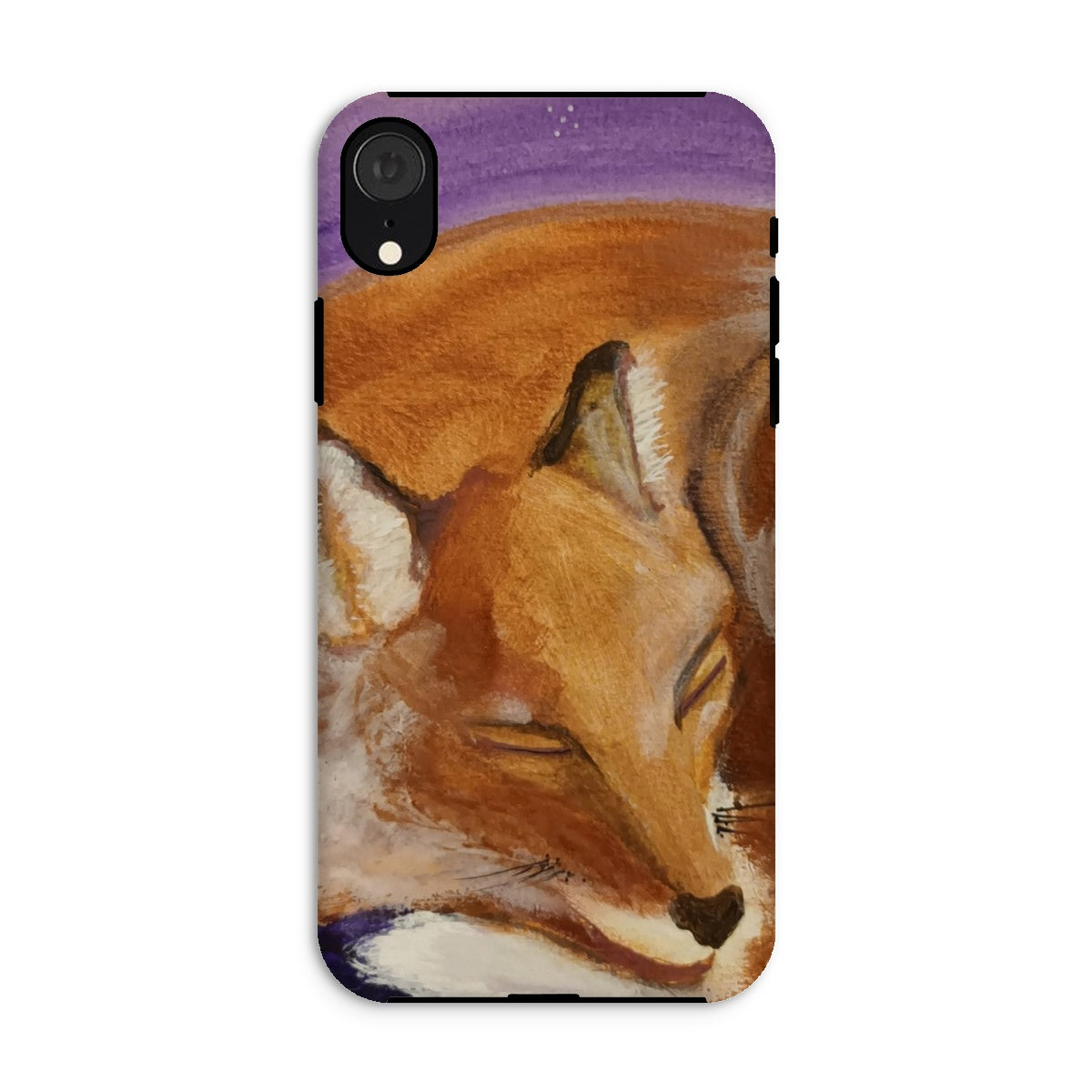 Sleepy Fox Tough Phone Case