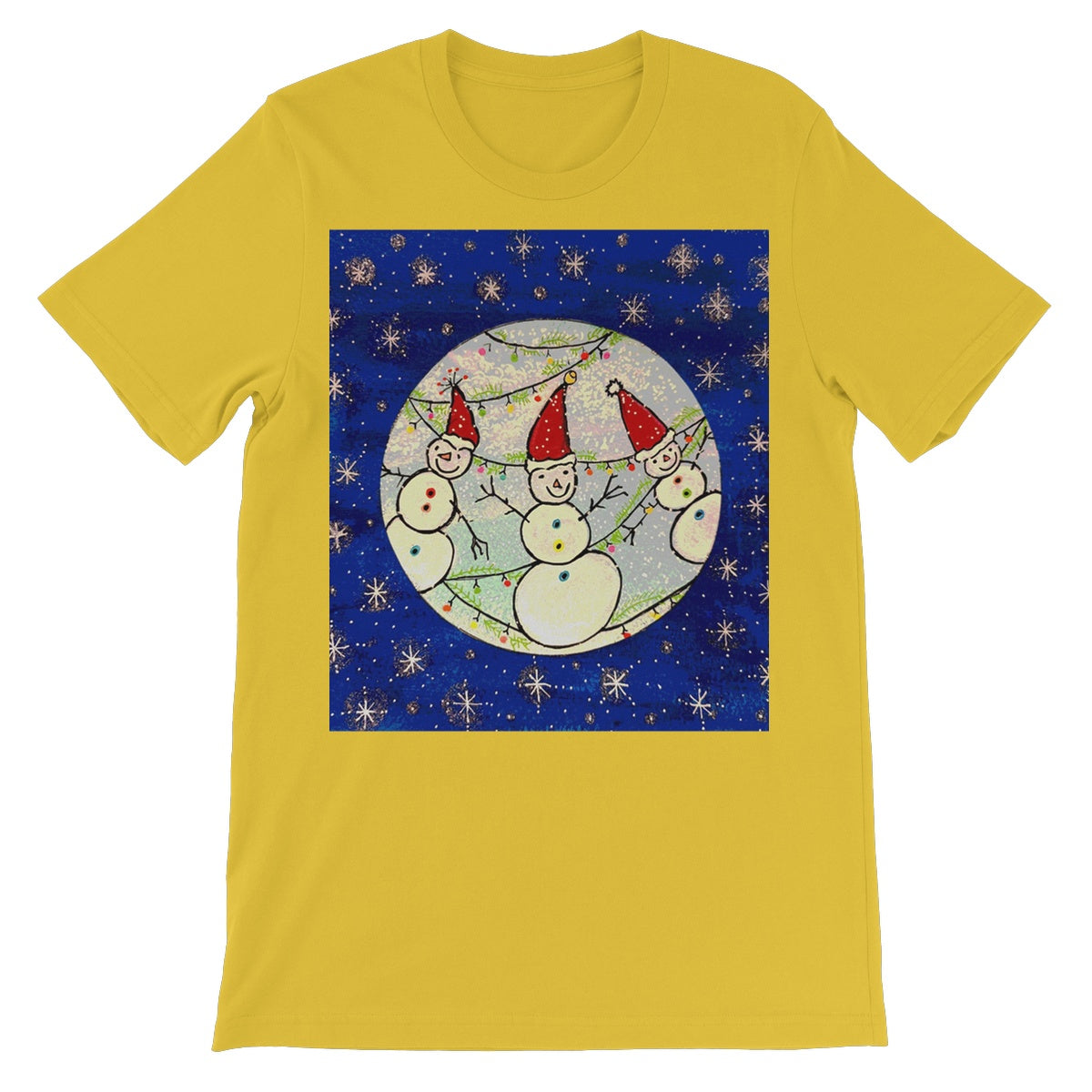 Snowmen Unisex Short Sleeve T-Shirt