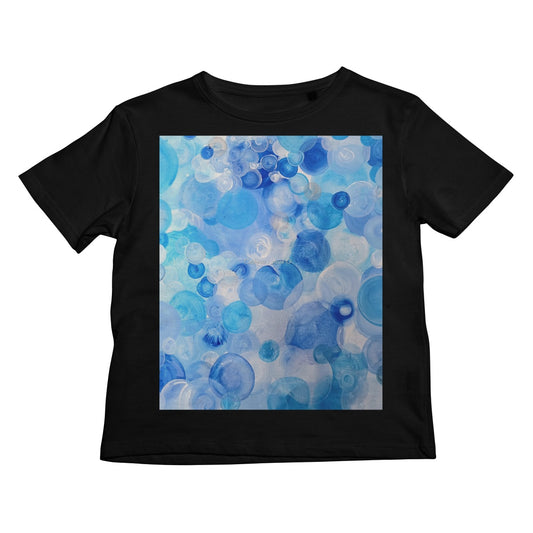 Blue Circles Kids T-Shirt