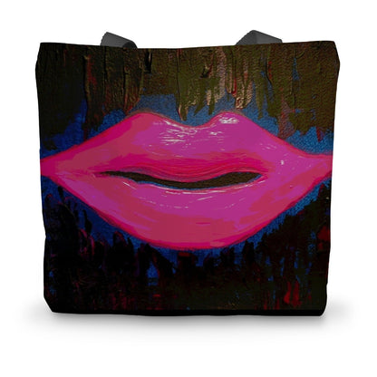 Plastic World Canvas Tote Bag