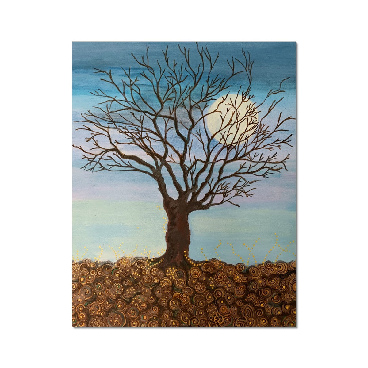 Moonlight Tree Fine Art Print