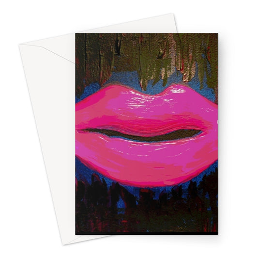 Plastic World Greeting Card