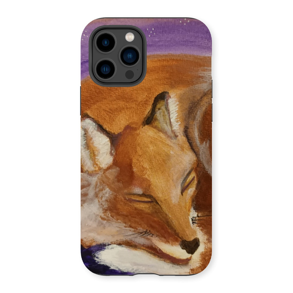 Sleepy Fox Tough Phone Case